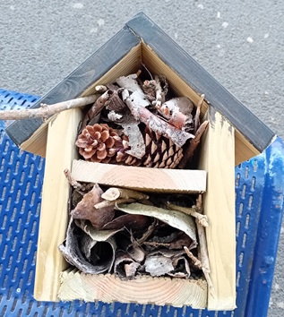 One of the bug hotels